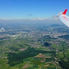 Flugwegposition um 09:12:24: Aufgenommen in der Nähe von Berchtesgadener Land, Deutschland in 2084 Meter